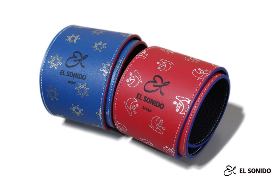 EL SONIDO Custom Guitar Strap.25 SUN & MOON