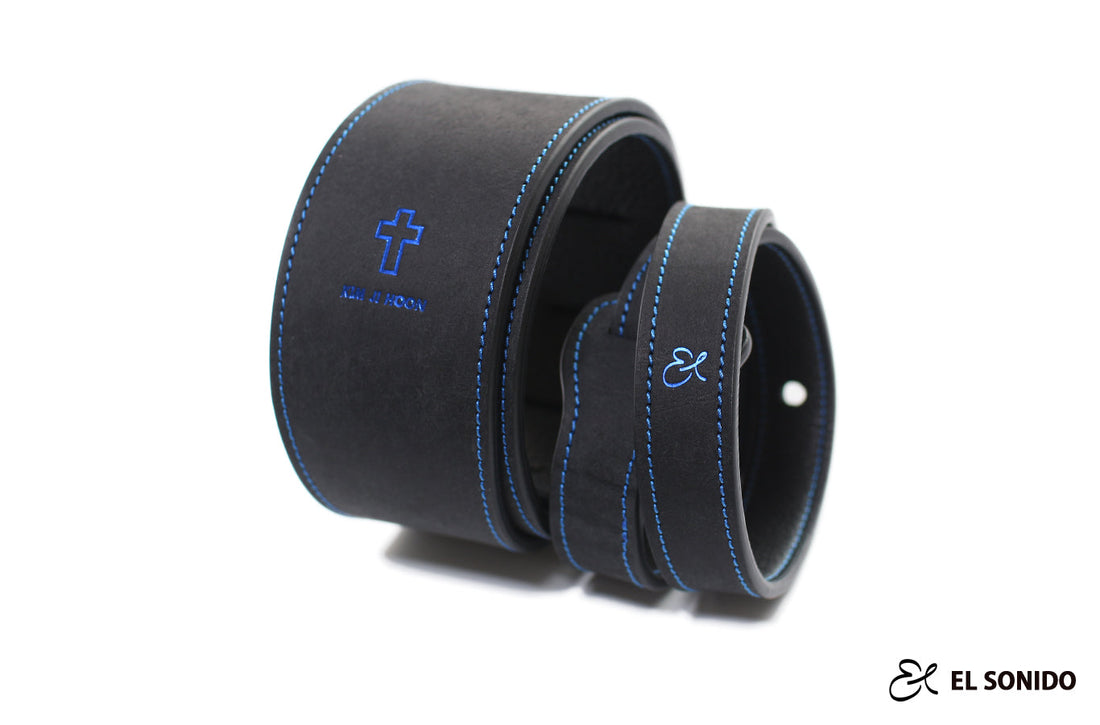 EL SONIDO Custom Guitar Strap. 74 Small Cross