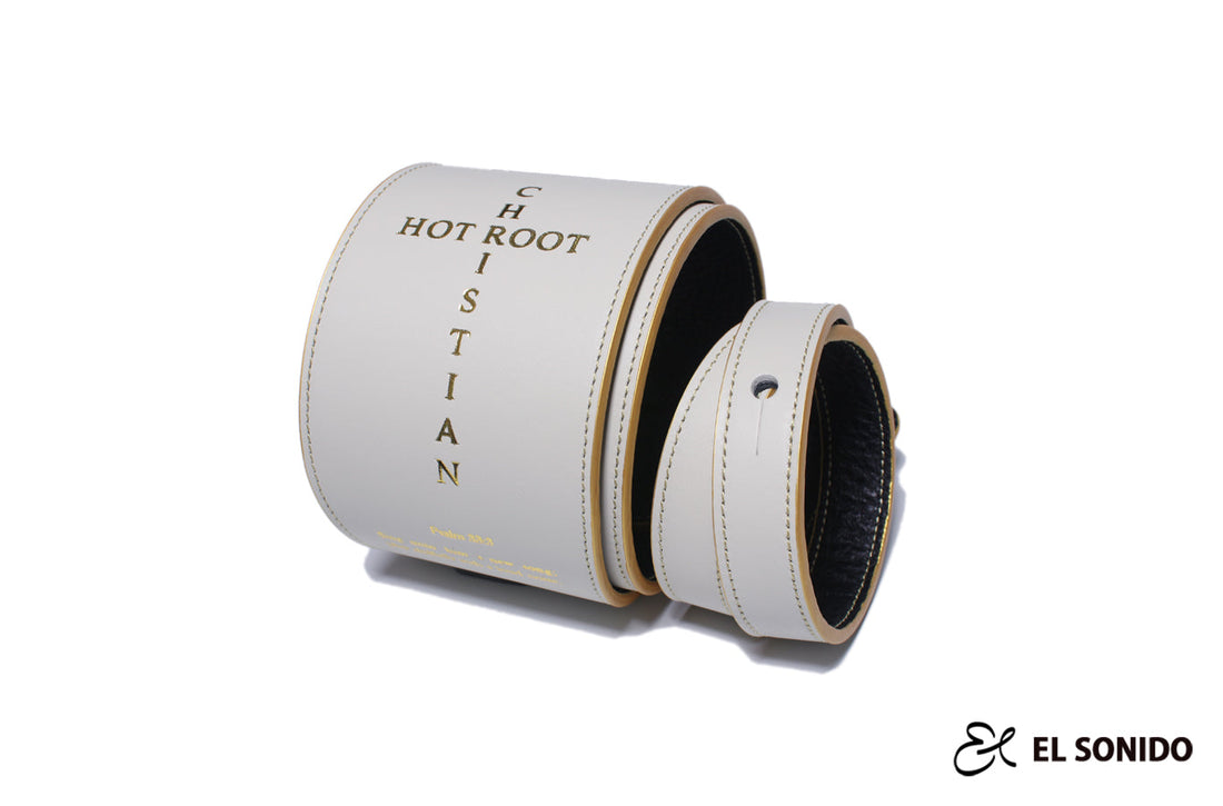 EL SONIDO Custom Guitar Strap. 78 Cross Lettering