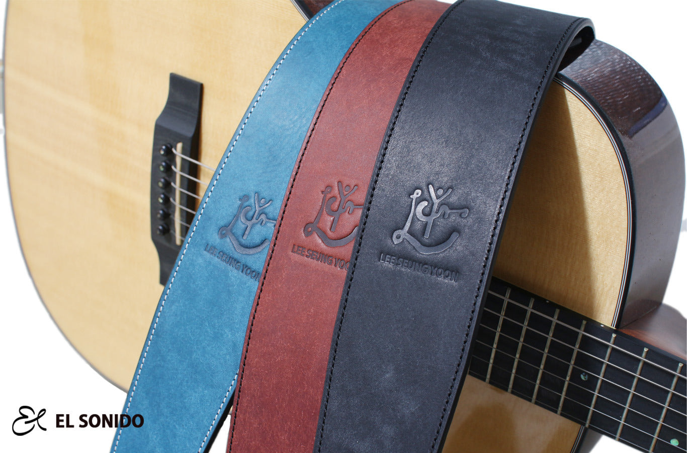 EL SONIDO Custom Guitar Strap. 94 Cloud 3